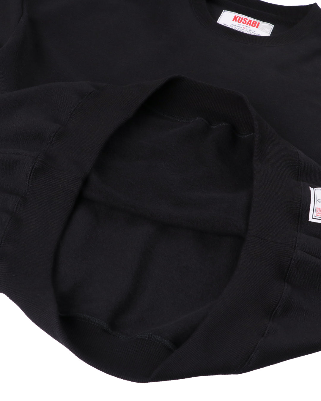 Flock Logo Crew Sweat - Red